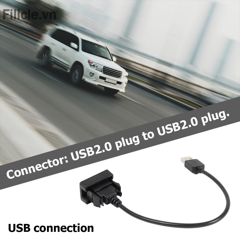 Dây cáp nối dài cổng usb chuyên dụng cho Toyota Vios