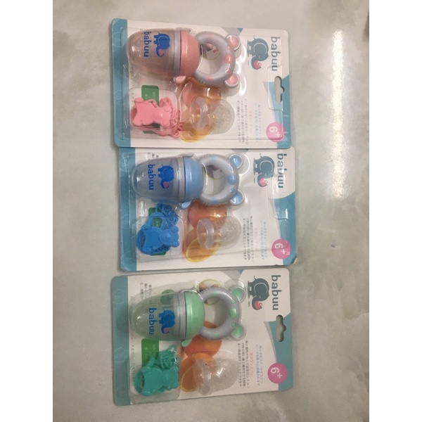 Núm nhai ăn dặm hoa quả Babuu Nhật nhập khẩu