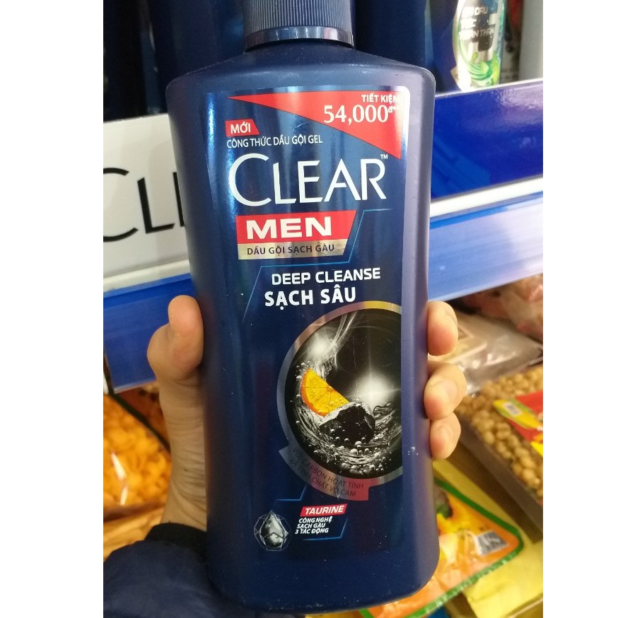 Dầu gội CLEAR Men 650g