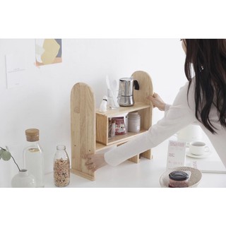Kệ gỗ đựng gia vị kiểu Hàn Quốc cao cấp