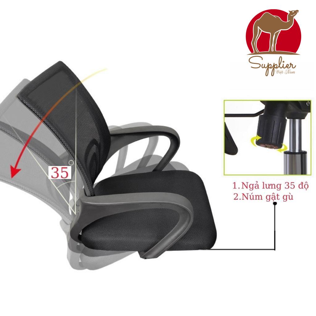 GHẾ XOAY CHO NHÂN VIÊN VĂN PHÒNG, HỌC SINH, SINH VIÊN, CHƠI MÁY TÍNH PC GAMING - MSP : G001