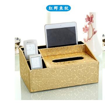 [SHOP CHÍNH HÃNG] Hộp đựng giấy ăn kèm chỗ để điều khiển thông minh tiện dụng.
