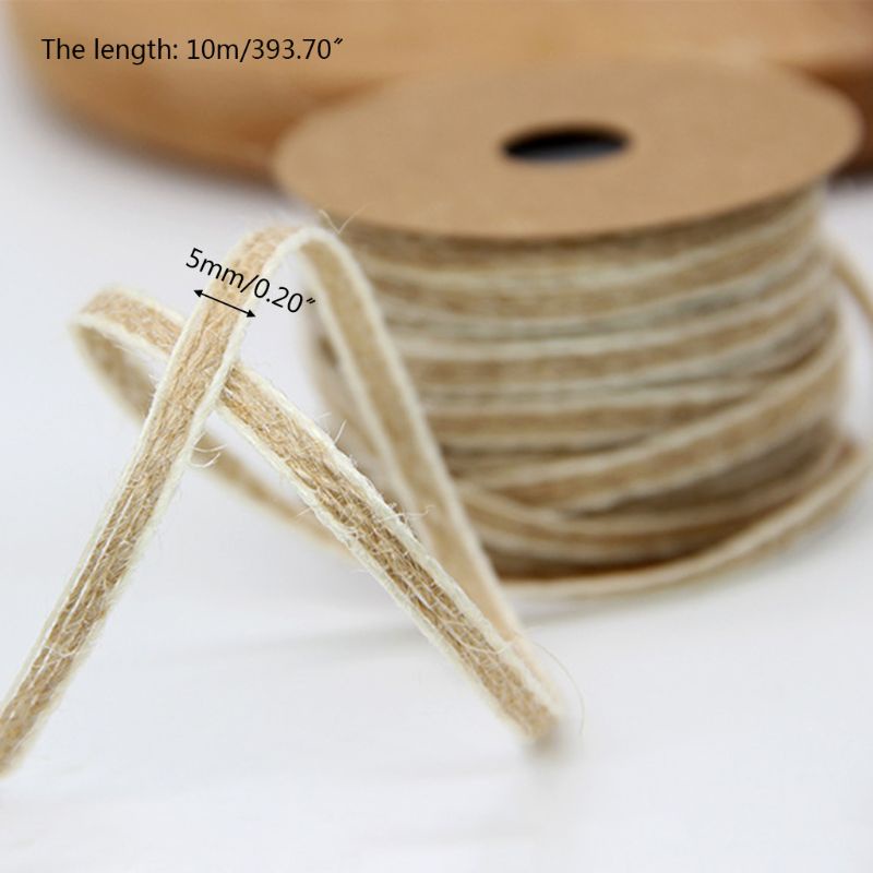 Cuộn Dây Đay Tự Nhiên 10m Dùng Trang Trí Đa Năng Tiện Dụng