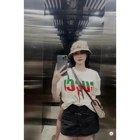 Áo Thun Nữ Cổ Tròn In Chữ 7 Màu Chất Cotton Co Giãn Tốt Chuẩn Size Mặc Đẹp Thoáng Mát NEW UNISEX