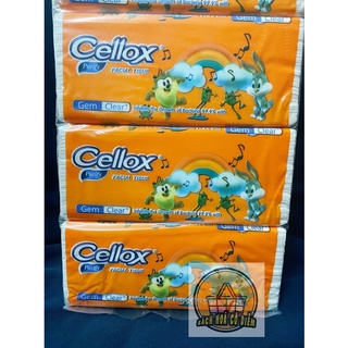 Khăn giấy lụa dạng rút Cellox 260 tờ/1 bịch