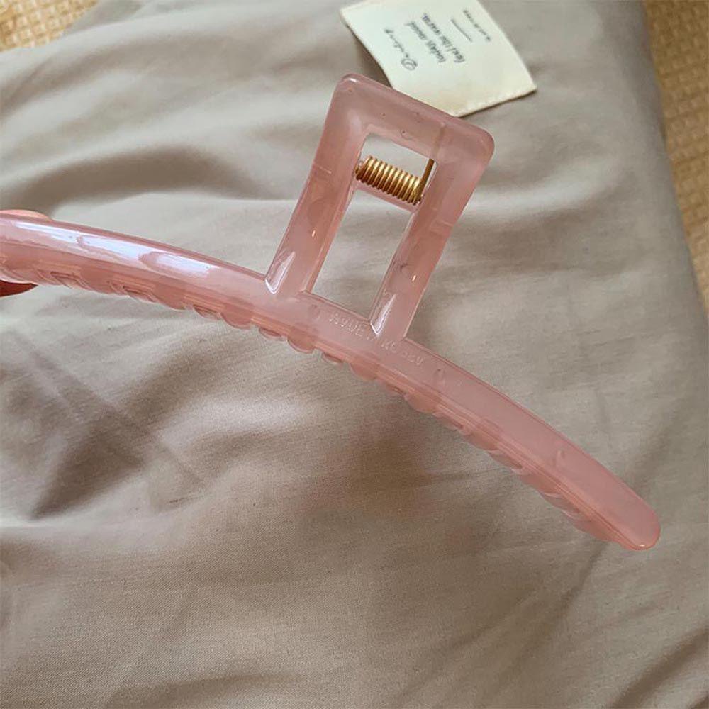 NICKOLAS Kẹp Tóc Cá Mập Màu Sắc Ngọt Ngào Phong Cách Vintage Cho Nữ