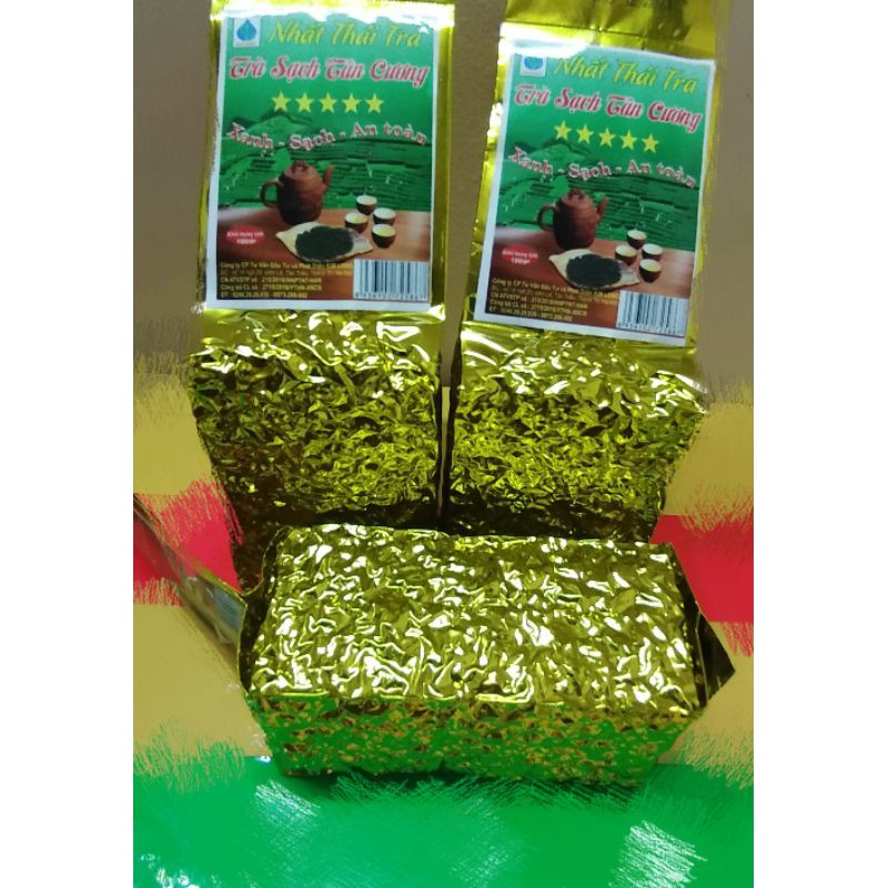 1KG Trà Thái Nguyên 5 sao - Nhất Thái Trà 5sao xanh-sạch 10gói hck × 100g