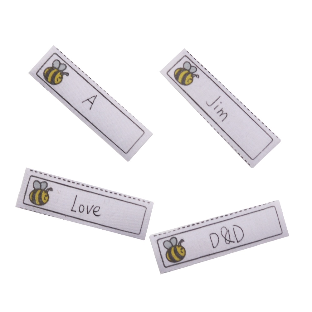 Set 100 / 200 Nhãn Dán Ghi Tên Lên Quần Áo Tiện Lợi