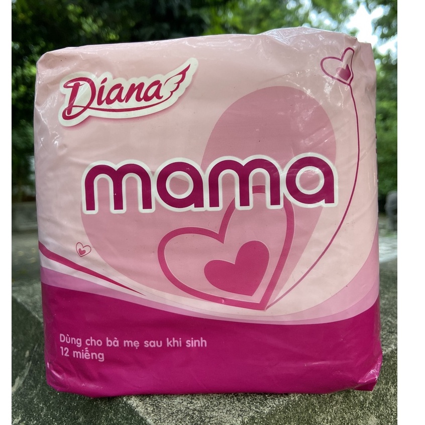 BĂNG VỆ SINH DIANA MAMA CHO MẸ SAU SINH 12 MIẾNG