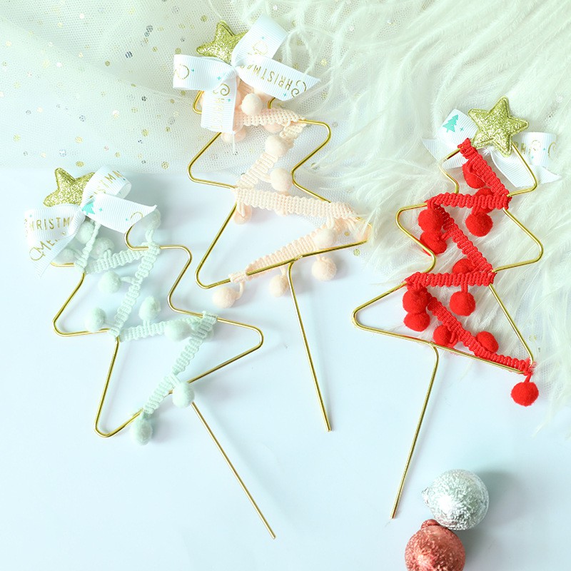 [SIÊU RẺ❤️] – Cây Cắm Nơ - Trang trí bánh sinh nhật bánh kem