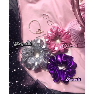 Cột tóc vải Scrunchies 1 lớp