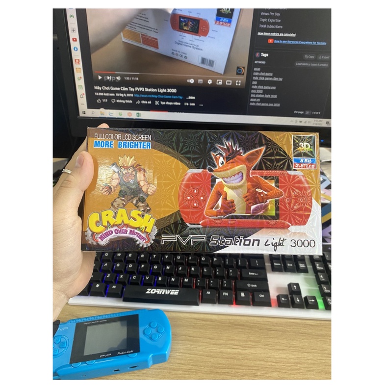 MÁY CHƠI GAME PVP 3000 STATION LIGHT, 888888 IN 1 PLUS Hơn 888888 Game Huyền Thoại