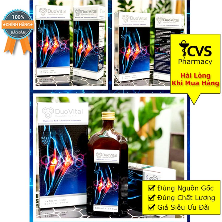 DuoVital Tái Tạo Và Nuôi Dưỡng Sụn Khớp của Đức - Duo Vital Hộp 1 Chai 500ml