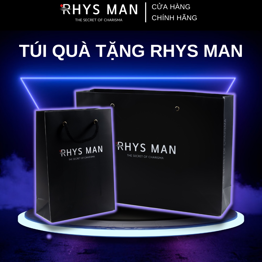 Túi Quà Tặng RHYS MAN màu đen sang trọng