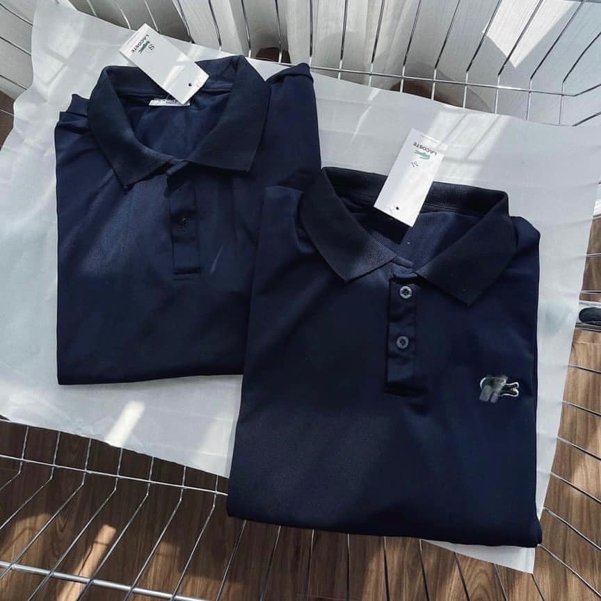 Váy polo nữ cá sấu dáng suông dài xanh than chất dày đẹp hàng L1 xuất dư | BigBuy360 - bigbuy360.vn