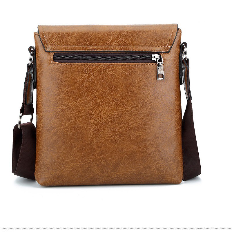 Túi đeo chéo nam Jeep cao cấp màu da bò mã 27