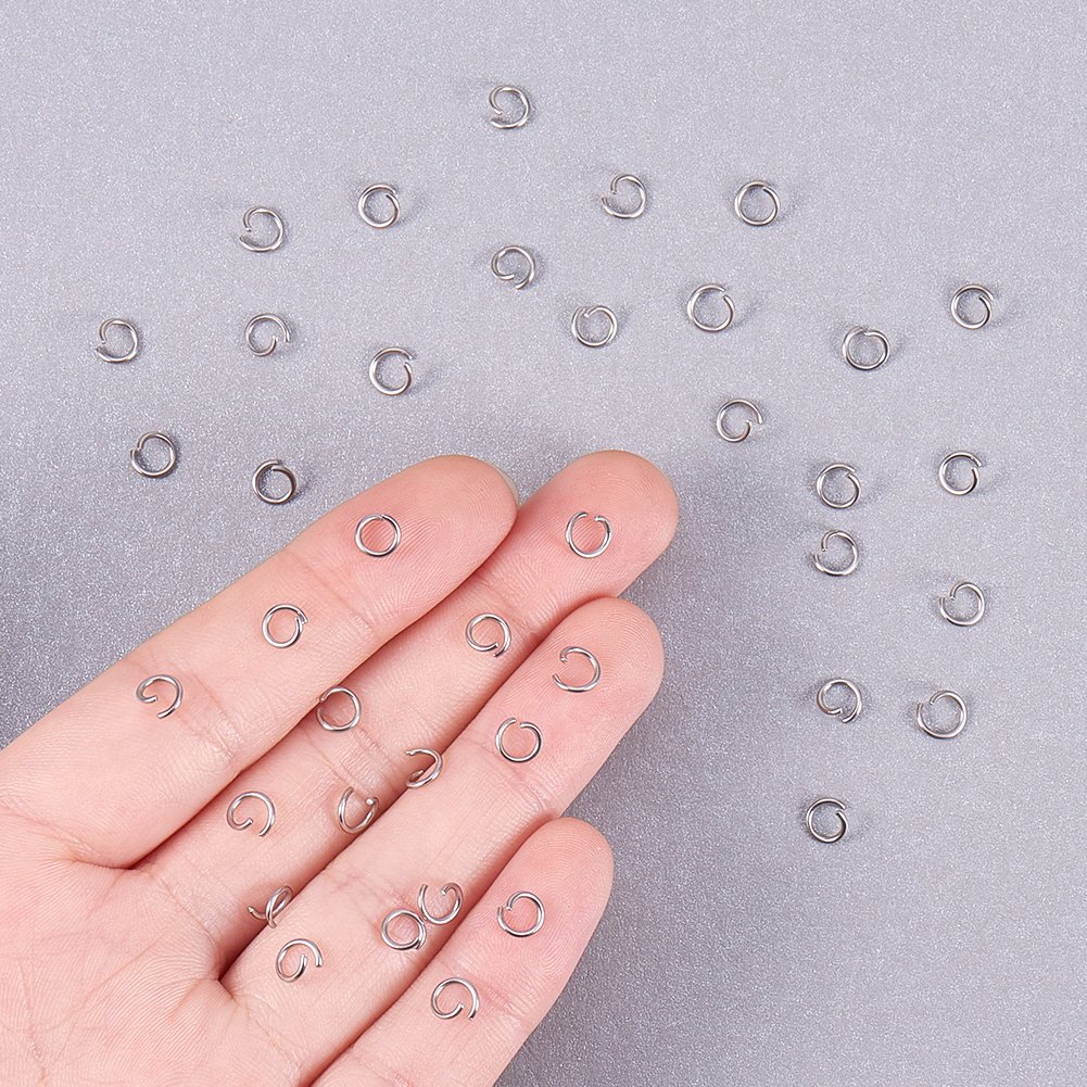 20~1000 Vòng tách nối đôi bằng thép không gỉ 304