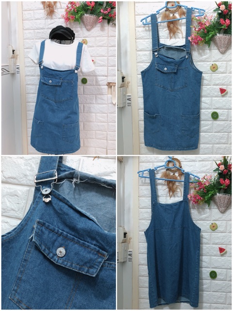 Yếm jeans Ulzzang xinh xẻo về hàng | BigBuy360 - bigbuy360.vn