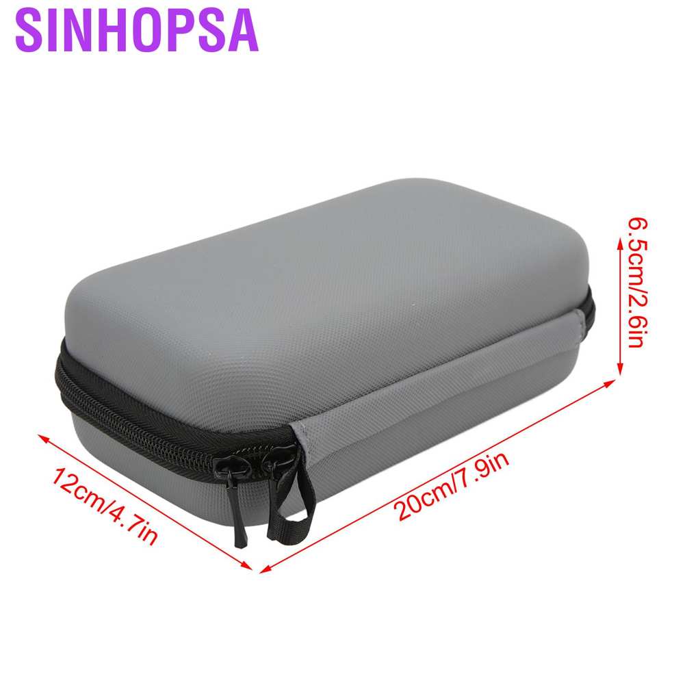 Hộp đựng camera hành trình 2 màn hình kép màu xám
 | BigBuy360 - bigbuy360.vn