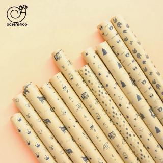 Giấy bọc quà hoạ tiết (Ocsenshop)