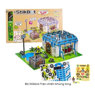Đồ chơi bộ stikbot - trận chiến khủng long tst625