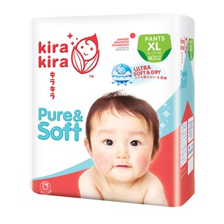 (SP ưa chuộng số 1 THAILAND) Bỉm tã quân KIRA KIRA Baby ( M54, L44, XL40)