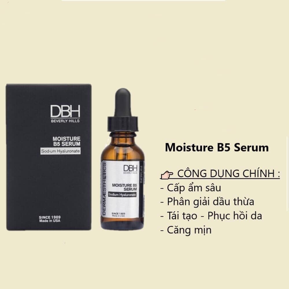 [Mã COS2405 giảm 8% đơn 300K] DBH Moisture B5 Serum Sodium Hyaluronate Tinh chất hỗ trợ phục hồi tái tạo da