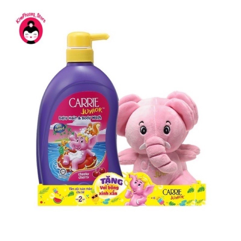Sữa tắm gội cho bé Carrie Junior