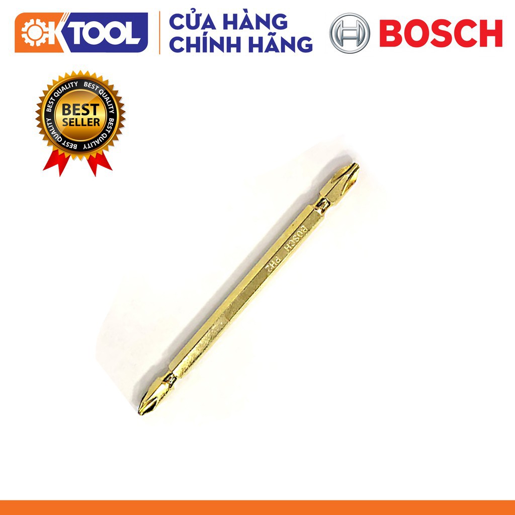 [Hàng Chính Hãng] - ĐẦU VẶN VÍT DÀI BOSCH (PH2-110mm) 2608521043