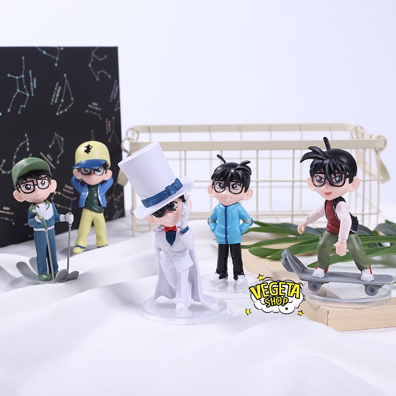 Mô hình Conan - Mô hình Kaito Kid Magic Kaito - Shinichi Kudo Edogawa Conan - Đế trong bán lẻ tùy chọn mẫu - Cao 9~13cm