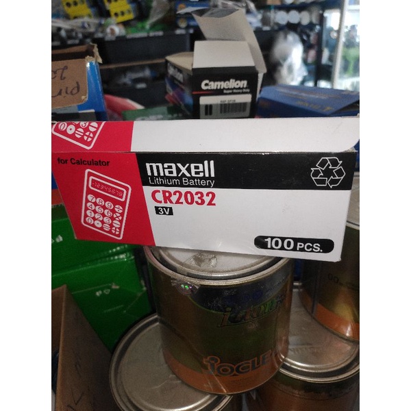 Pin csmos maxell,pin 3v chính hãng
