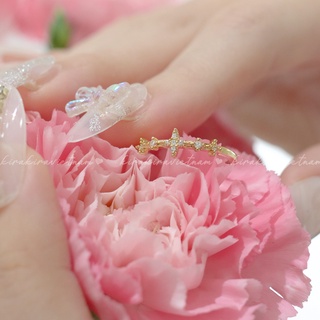 Set 4 chiếc nhẫn thanh mảnh nàng thơ Amuse
