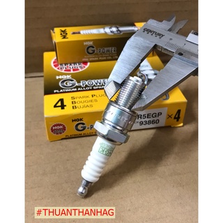 [Ảnh thật] Bugi NGK máy đời mới 4 thì ( đầu Latinum )
