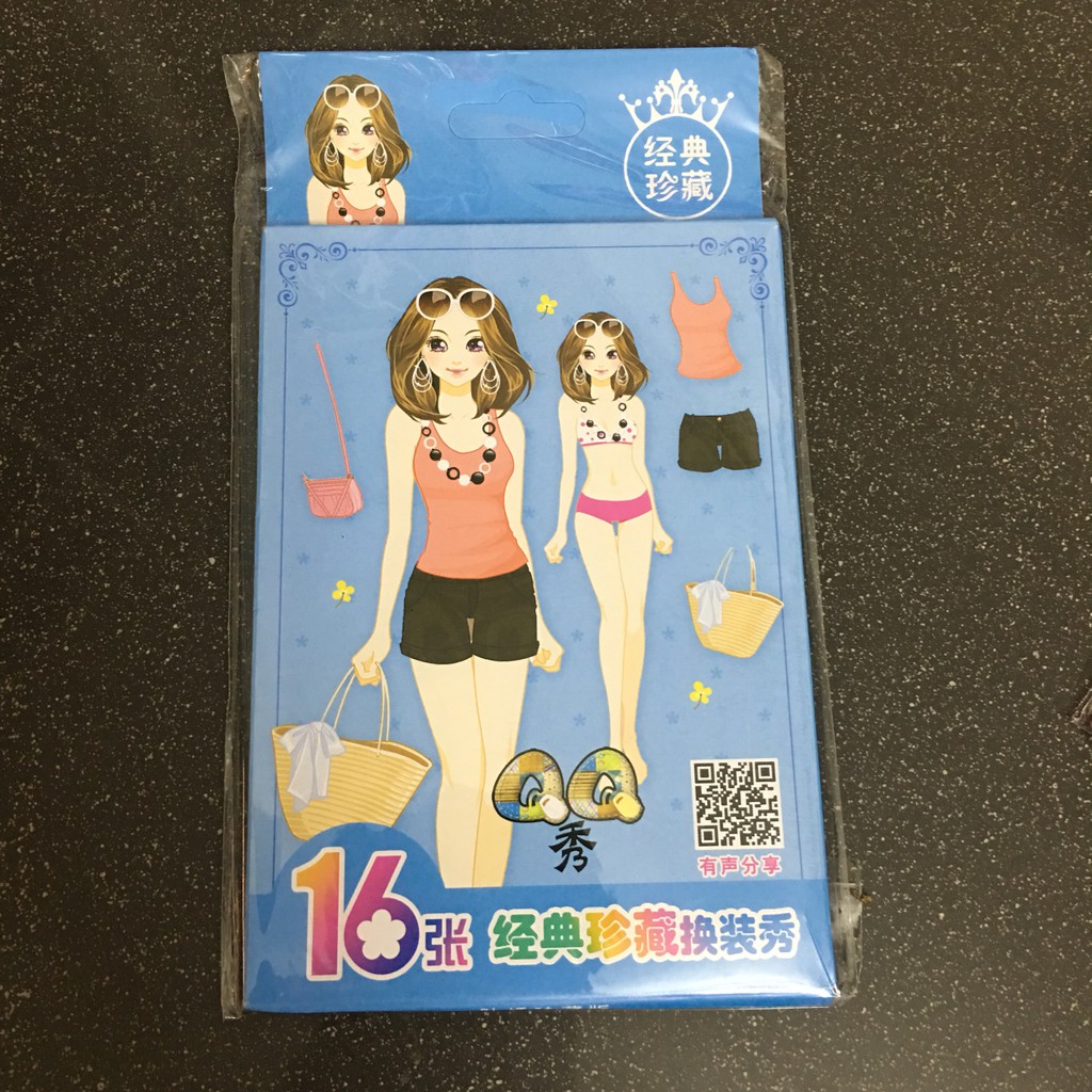 Ảnh Dán Công Chúa, Búp Bê BaBy Cho Bé Gái. Sticker Trang điểm Búp Bê