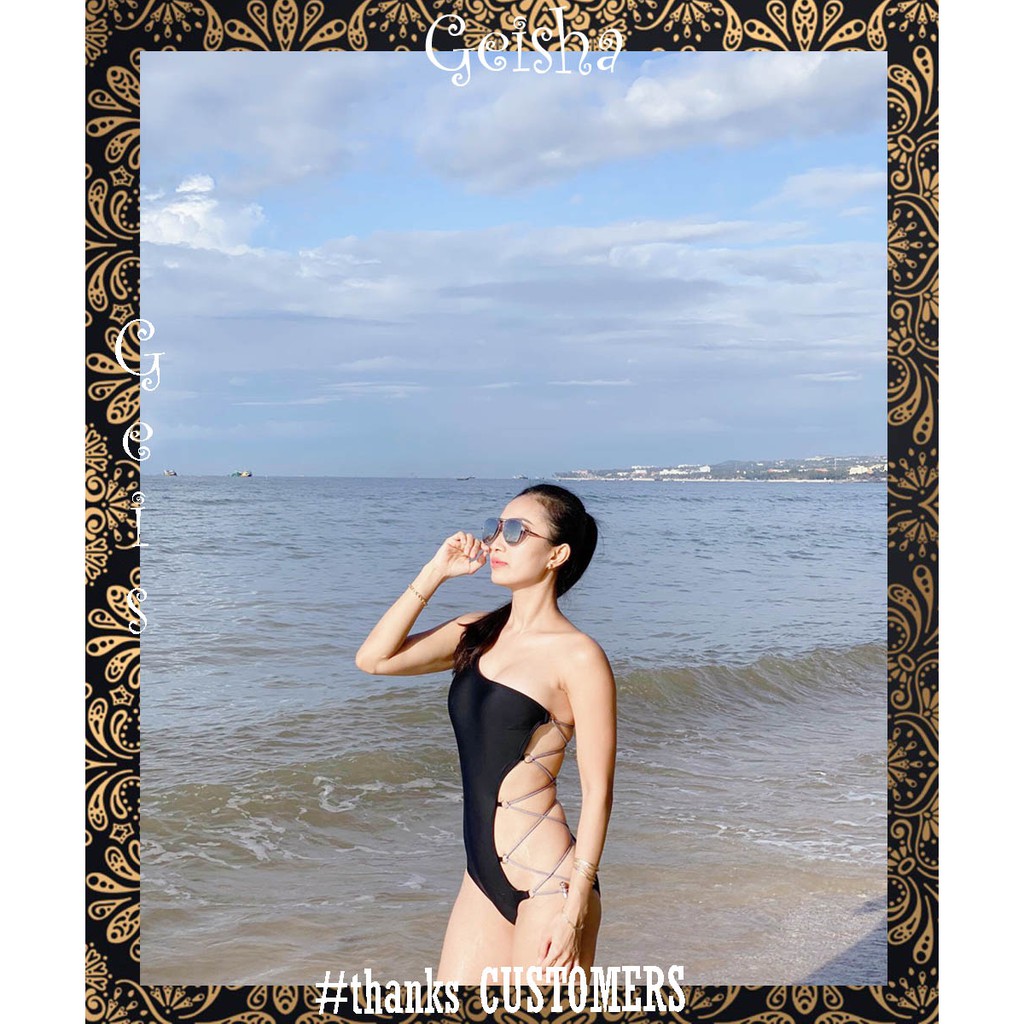 Đồ bơi nữ một mảnh chạy nhất, hot hit năm 2020, hách mọi dáng, cut eo dây cột táo bạo tôn dáng gợi cảm quyến rũ SW1M040 | BigBuy360 - bigbuy360.vn