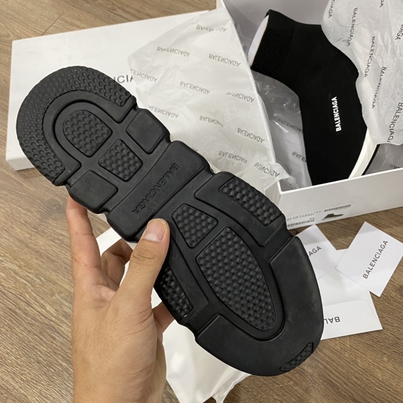 GIÀY BA.Len Speed Black Sc lai au [ FULL BOX + FREE SHIP ]