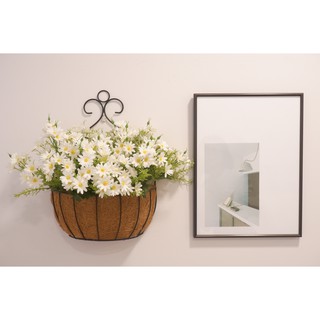 Chậu Xơ Dừa Ốp Tường Trồng Cây, Giỏ Hoa 12 Size 17.5 x 31 x Cao 39.5 cm - Trồng Cây Cảnh, Hoa Kiểng (Hàng VNXK)