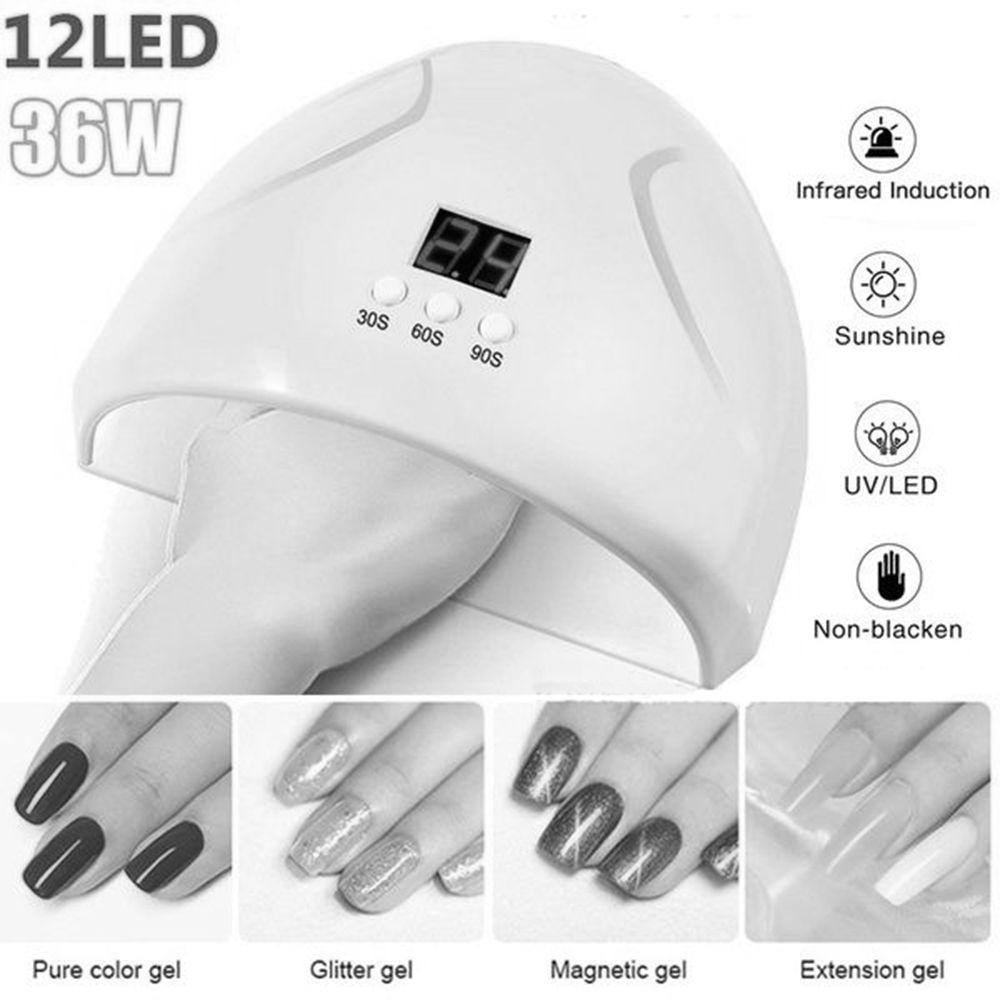 OCEANMAP Máy Hong Khô Móng Tay Bằng Tia UV LED Mini Nhanh Khô Cảm Biến Tự Động Chất Lượng Cao