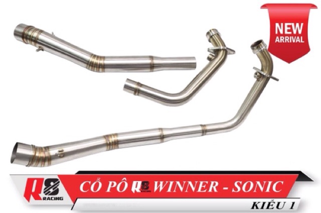 Cổ pô tăng 2 khúc dành cho R15 yamaha