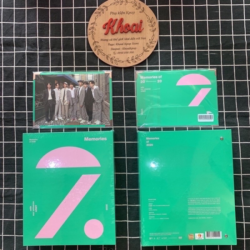 D.VD BTS MEMORIES 2020 - Blu ray BTS Memories 2020