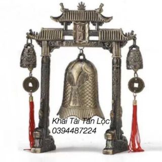 Chuông đồng nhỏ cá chép vượt vũ môn