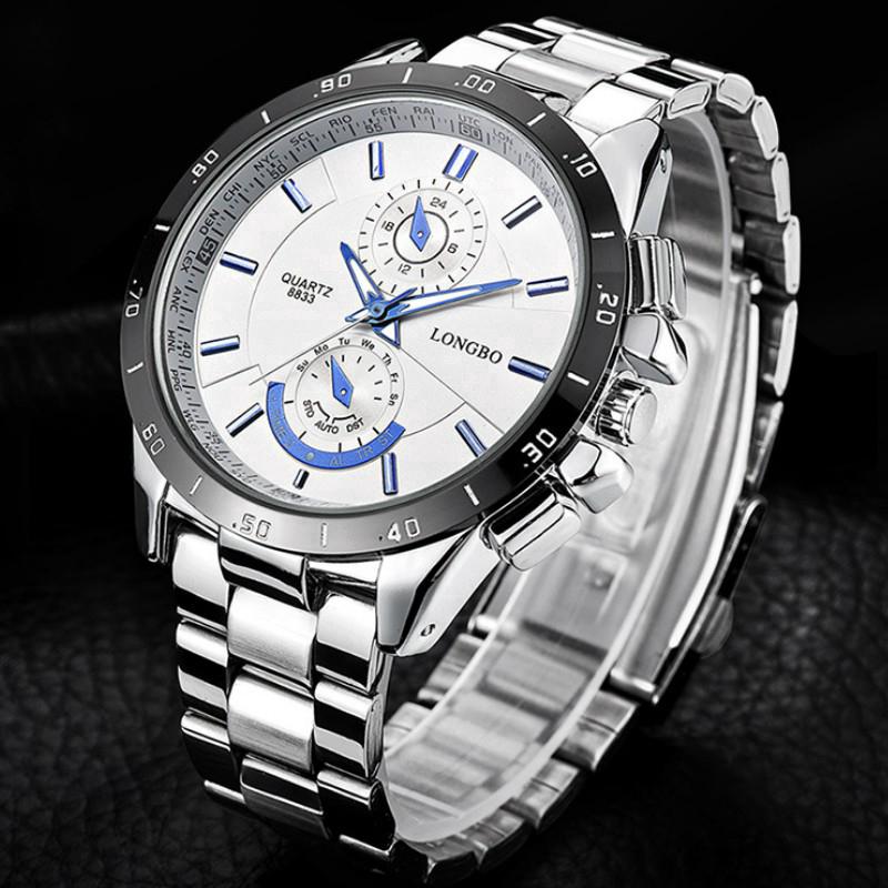 Đồng hồ quartz LONGBO 8833