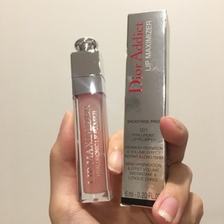 [Full] Son dưỡng DIOR Addict Lip Maximizer 001