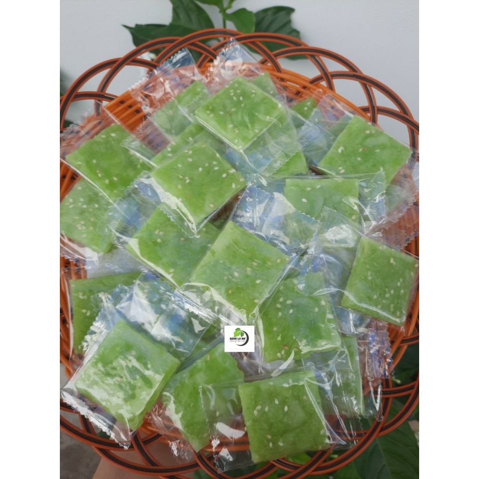 100GR Kẹo Dừa Non Lá Dứa  Siêu Ngon - BÁNH LÁ MƠ SHOP