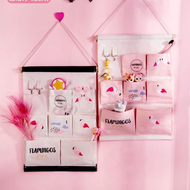 GIỎ- TÚI VẢI ĐỰNG ĐỒ. TẶNG KÈM MÓC DÍNH