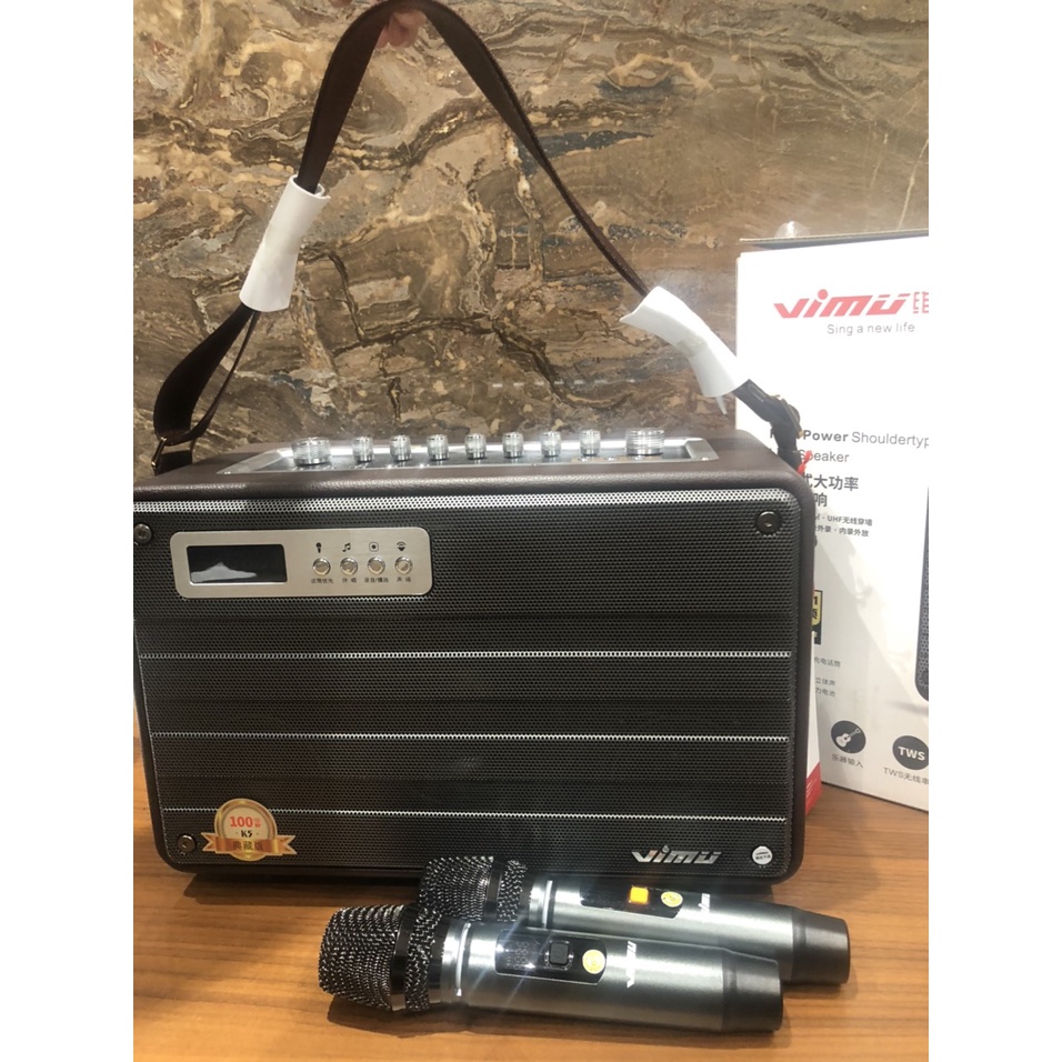 Loa Karaoke Xách Tay VIMU K5  Công Suất 100W  New 2022