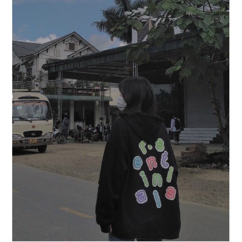 Áo khoác nỉ nữ zip dây kéo ENT form rộng kiểu dáng độc đáo hàng mới về tpc  của gkm_fashion