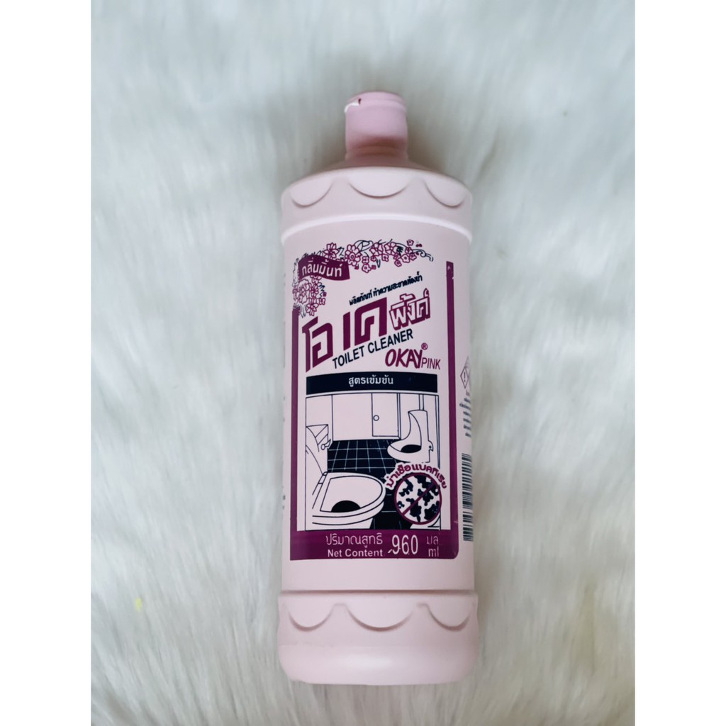 Nước Tẩy nhà vệ sinh OKEY Thái Lan 950ml - Diệt khuẩn Siêu Sạch