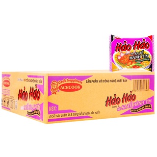 Mì Hảo Xào Sa Tế Hành Tím ( 1 Thùng 30 Gói )