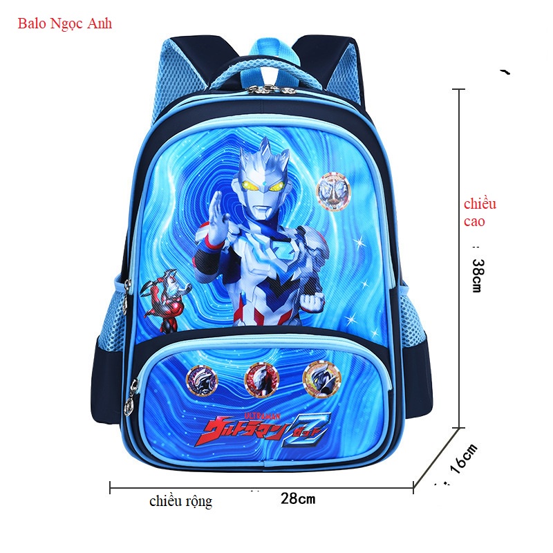 Balo đi học cho bé trai tiểu học siêu nhân nhện,cặp sách cho bé  lớp 1- 5 * bảo hành 12 tháng